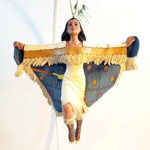Ashton Drake Galleries Fancy Shawl Dancers Collection Taking The Sky Ornament